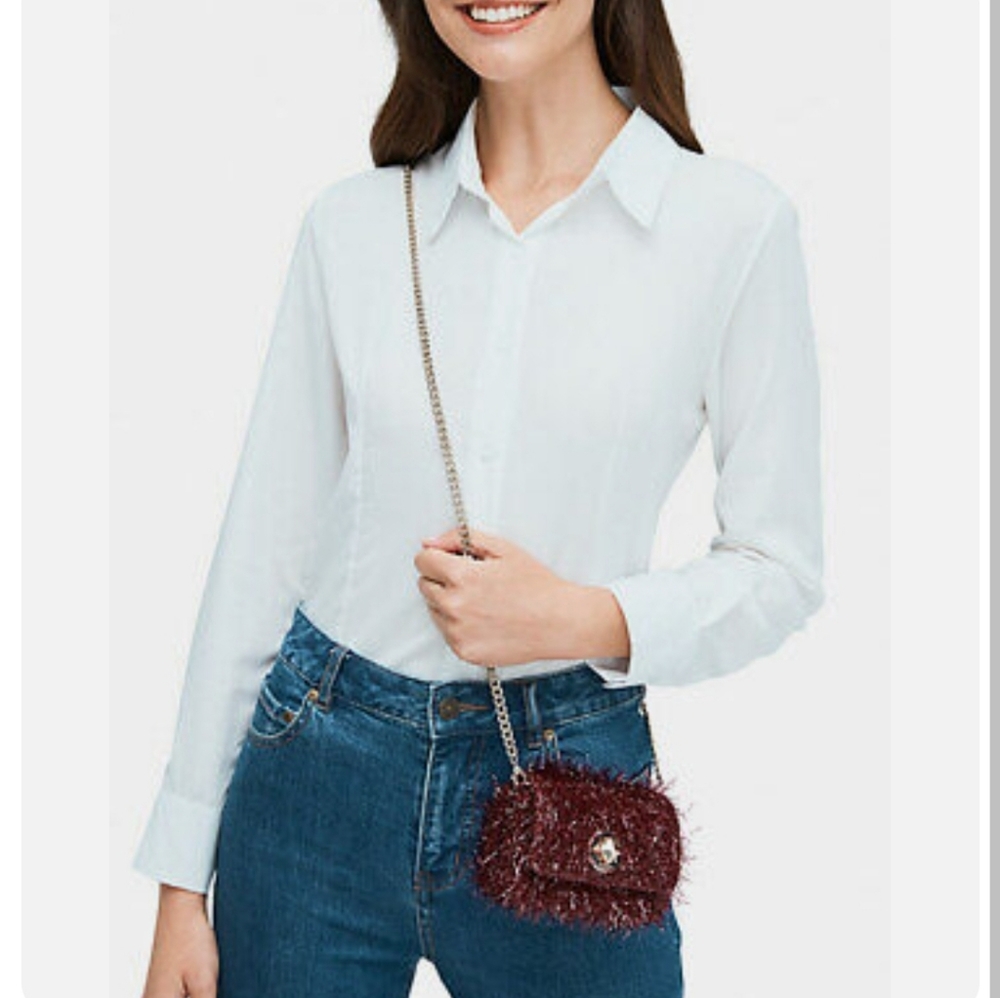 🛑KATE SPADE NEW YORK Micro Convertible BeltBag Natalie Tinsel